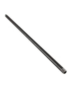 1/2" x 30" Black Nipple