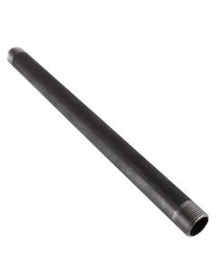 1/2" x 42" Black Nipple