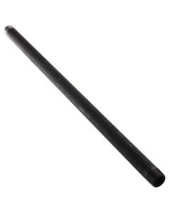 1" x 30" Black Nipple