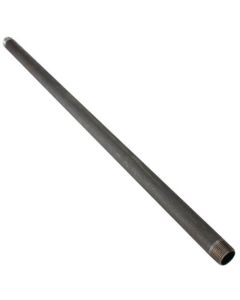 1" x 36" Black Nipple