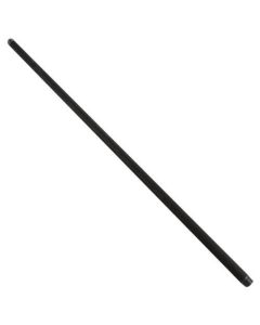 1" x 60" Black Nipple