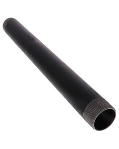 1-1/2" x 18" Black Nipple