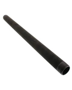1-1/2" x 30" Black Nipple
