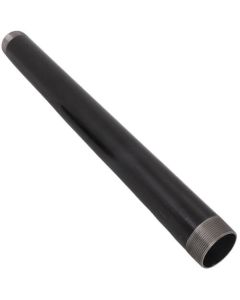 2" x 24" Black Nipple