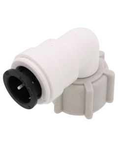 3/8" CTS x 1/2" NPS Quick-Connect Female Swivel 90-Degree Elbow (3520-0808)