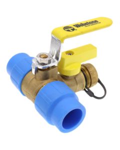 3/4" Pro-Connect Full Port PP-RCT Ball Drain (Lead-Free)