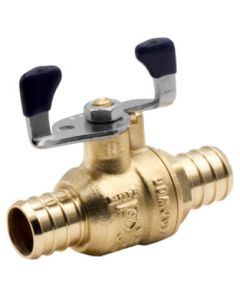 3/4" PEX Crimp Ball Valve, T-Handle, T-2006NL (Lead Free)