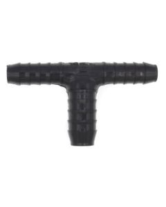 1/2" x 1/2" x 3/4" PVC Barbed Insert Reducing Tee (Insert x Insert x Insert)