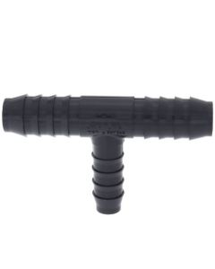 3/4" x 3/4" x 1/2" PVC Barbed Insert Reducing Tee (Insert x Insert x Insert)