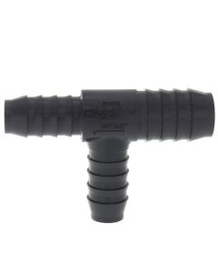 1" x 3/4" x 3/4" PVC Barbed Insert Reducing Tee (Insert x Insert x Insert)