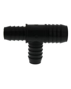 1-1/4" x 1" x 1" PVC Barbed Insert Reducing Tee (Insert x Insert x Insert)