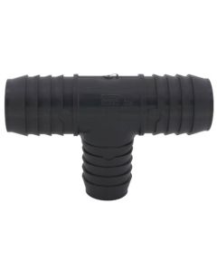 1-1/2" x 1-1/2" x 1-1/4" PVC Barbed Insert Reducing Tee (Insert x Insert x Insert)