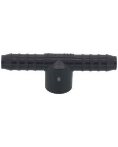 1/2" Barbed PVC Tee (Insert x Insert x FIPT)