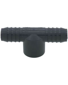 1" Barbed PVC Tee (Insert x Insert x FIPT)