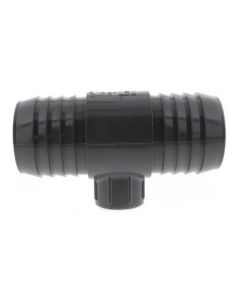 2" x 2" x 3/4" PVC Barbed Insert Reducing Tee (Insert x Insert x FIPT)