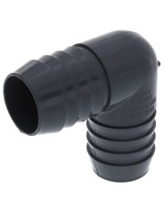 1-1/4" 90° PVC Insert Elbow (Insert x Insert)