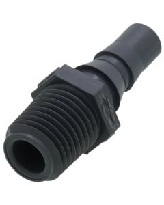 1/4" PVC Barbed Insert Male Adapter (MIPT x Insert)