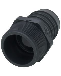 1-1/2" PVC Barbed Insert Male Adapter (MIPT x Insert)