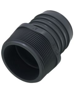 2" PVC Barbed Insert Male Adapter (MIPT x Insert)