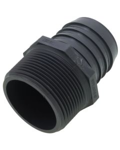 2-1/2" PVC Barbed Insert Male Adapter (MIPT x Insert)