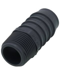 3/4" x 1" PVC Barbed Insert Reducing Male Adapter (MIPT x Insert)