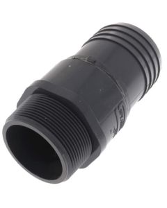 2" x 2-1/2" PVC Barbed Insert Reducing Male Adapter (MIPT x Insert)