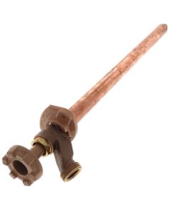 Model 14 14", 1/2" PEX Crimp Inlet Wall Faucet w/ Metal Handle