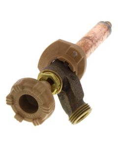 Model 14 4", 1/2" PEX Crimp Inlet Wall Faucet w/ Metal Handle