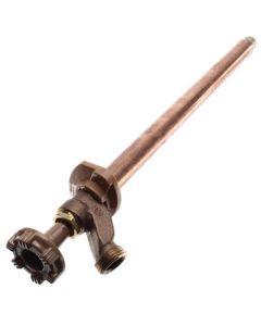 Model 14 12", 3/4" PEX Crimp Inlet Wall Faucet w/ Metal Handle
