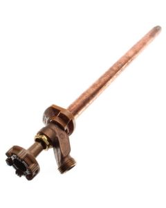 Model 14 14", 3/4" PEX Crimp Inlet Wall Faucet w/ Metal Handle