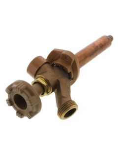 Model 17 4", 1/2" PEX Crimp Inlet Anti-Siphon Wall Faucet w/ Metal Handle