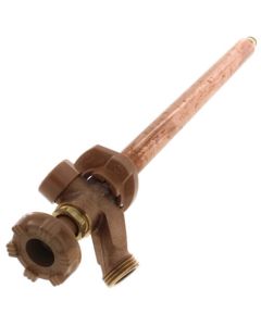 Model 17 12", 1/2" Expansion PEX Inlet Anti-Siphon Wall Faucet w/ Metal Handle