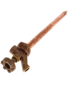 Model 17 14", 1/2" Expansion PEX Inlet Anti-Siphon Wall Faucet w/ Metal Handle