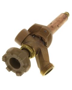 Model 17 4", 1/2" Expansion PEX Inlet Anti-Siphon Wall Faucet w/ Metal Handle