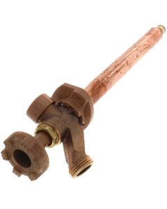 Model 17 8", 1/2" Expansion PEX Inlet Anti-Siphon Wall Faucet w/ Metal Handle