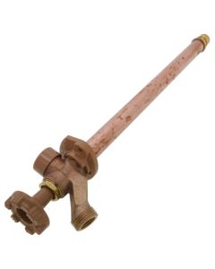 Model 17 3/4", 12" Inlet Wall Faucet w/ Metal Handle