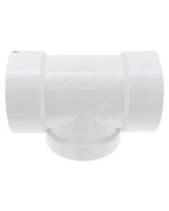 4" PVC DWV Cleanout Tee w/ Standard Plug