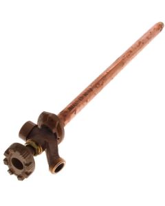 Model 19, 16", 3/4" PEX Crimp Inlet Anti-Siphon Wall Faucet w/ Metal Handle
