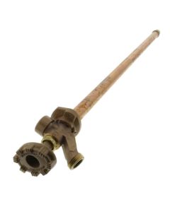 Model 19 22", 3/4" Expansion PEX Inlet Anti-Siphon Wall Faucet w/ Metal Handle