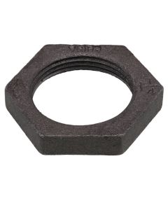 1-1/4" Black Locknut