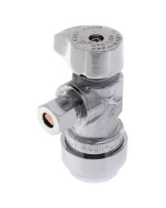 1/2" Sharkbite x 1/4" Comp Angle Stop (Lead Free)