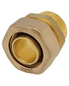 1" PEX-AL-PEX x 1" MNPT Transition w/ Fitting Assembly