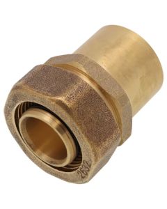 1" PEX-AL-PEX x 1-1/4" Copper Pipe Transition w/ Fitting Assembly
