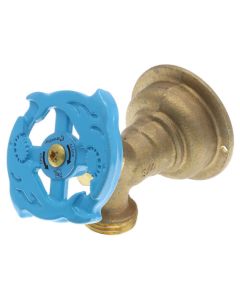 3/4" Push-Fit x 3/4" MHT 90-Degree Hose Bibb - Multi-Turn (Lead Free)
