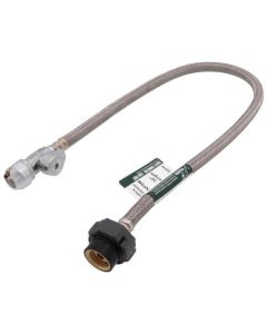 1/2" Sharkbite x 1/2" NPSM ClickSeal Faucet Connector, 30" Length (Lead Free)