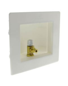 Ice Maker Outlet Box (1/2" Sharkbite x 1/4" Compression)