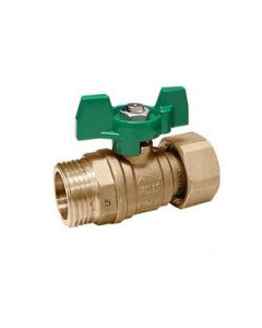 1" Male x Female Union Isolation Ball Valve