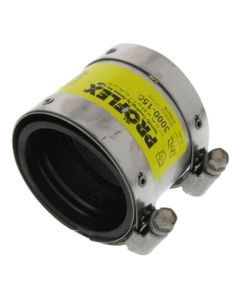 1-1/2" x 1-1/2" ProFlex Coupling (Cast Iron, PVC, Steel to Cast Iron, PVC, Steel)