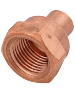 1/4" x 3/8" Copper x Female Adapter