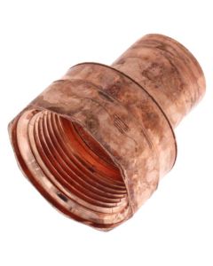 1" x 1-1/4" Copper x Female Adapter